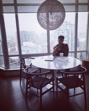 Chuku Modu Instagram - Morning coffee. The end.