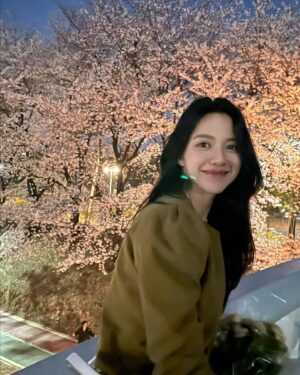 Chung Hye-lyn Instagram - 🌙🌸☀️🌸