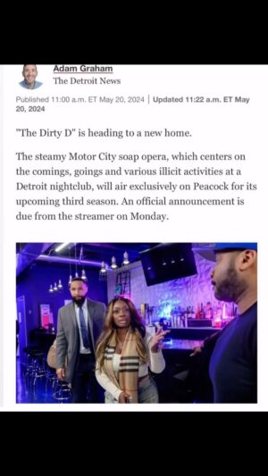 Cierra Smith Instagram - The Dirty D Season 3 Streaming Exclusively on @peacock June 13th,2024.