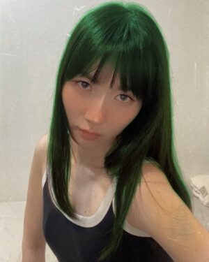 Cincin Jao Instagram - 綠色頭髮不錯