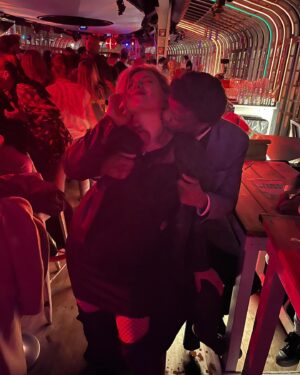 Cindy Lopes Instagram - Nos soirées folles avec mon @princejbbokassa ❤️