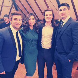 Cindy Sampson Instagram - That’s a wrap! Surfacing Day 21/21 🎬
So much gratitude to have shared it with these folks:
1. Number 1 @dammromeo 
2. Brilliant writer angel @jsharp27 
3. Baby boy @coltosaur 
4. Sis 💕 @ksuemurray (soon MRS!!)
5. So much dialogue
6. DIRECTOR/bestie! @christianvangel 
7. Just BLAISE @kidtarantino 
8. Obviously 
9. Whole crazy fam @sheilacmccarthy 
10. Dreams

Shout out to the amazing crew at @kalkaden_productions 
And my ride or dies @haileyroselandbarnesbeauty & @elliotteyedeas