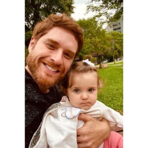 Cirillo Luna Instagram - Que alegria ver você, a Duda e conhecer a linda Antônia!! Saudade que eu tava, meu amigo amado!! Amo vocês!