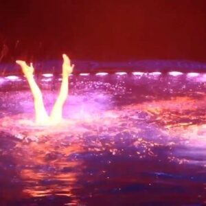 Claire Friesen Instagram - Going through some old footage and thought I’d share a couple clips of me performing in Le Rêve, a cirque show created by Franco Dragone. It was such a dream to be part of this incredible show! 

Here I am performing the solo in “Tango” (wearing the 👠shoes). The whole act was about 3 minutes long and we only came up at the very end!