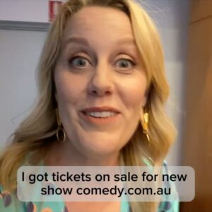 Claire Hooper Instagram - One second later airport staff came and questioned me about why I was loitering there. Tickets now on sale. Link in bio