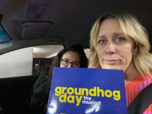Claire Hooper Instagram - Why weren’t you at the @groundhogdayau Opening Night after party, Hoops?
Because I enjoyed it so much I burst into tears and my dear mate Kelli Gemmola took me home for some sleep. 
Congratulations to all the creatives involved. It’s such a clever and funny show.