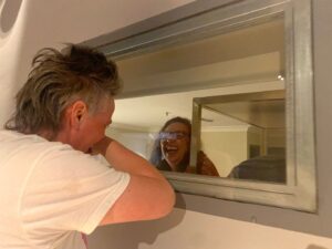 Claire Hooper Instagram - Missing Cal today, like so many other people who loved her. It’s hard to explain this photo. She’s not in it, but I think she would have loved that even in the midst of the awfulness of losing her there was still a moment of silliness.