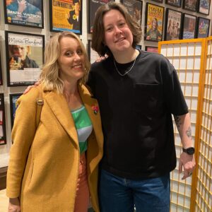 Claire Hooper Instagram - Chloe Petts, Facebook stalking while podcasting. 
A great chat on ep 53 of I’m The Worst about all the awkwardness and anxiety of early teen years.
