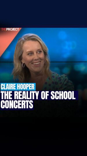 Claire Hooper Instagram - School performances are quite something…