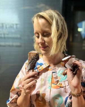 Claire Hooper Instagram - 1. The thrill of opening night in Perth!
2. The disappointment of finding this inside the wrapper of your opening night celebratory paddle pop. 
Five shows left! Please come so I can afford better paddle pops.