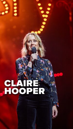 Claire Hooper Instagram - @theclairehooper isn’t quite convinced that the world is in safe hands with the next generations... #MICF #standup #schoolexcursion #reducereuserecycle