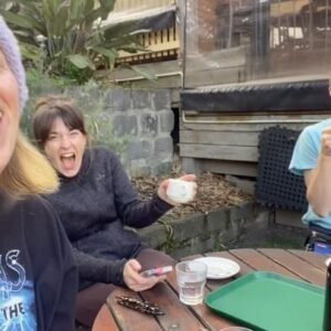 Claire Hooper Instagram - We just realised we’ve promised to walk 42km. Hahahahaha, no problem.
This is 3/8th of our crew 7km into a training walk ahead of a marathon walk on September 8 to raise funds for Blue Dragon, an organization that helps women and children out of human trafficking.

Not shown in photo, Gez Hickey, Cath Bateman, Laura Dunemann, Wade Duffin and Bron Lewis. You can support us, or find out more about Blue Dragon, via the link in my bio.