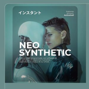 Clara Kovacic Instagram - NEO SYNTHETIC con la 1 @claramkovacic 
En un mundo cada vez más frío y dividido; luchar por lo que nos define y hace únicos será la salida para autopreservarnos😬🪐

Workflow: @adobe @compositenation @retoquefactoria @wacom 

#cyberpunk #scifi #photoshop #fotodeldia