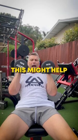 Clark Bartram Instagram - Tip for Men Over 40 with Shoulder Injuries

If you’re dealing with a shoulder injury, here’s a simple modification to your workout that can help! 💪

🔹 Adjust your palms to reduce strain.

Your shoulder health matters, so make these small changes for big benefits! 

Tag someone who needs to hear this and save it for later!