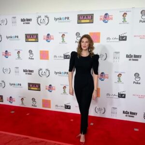 Clarke Wolfe Instagram - It felt so good to celebrate everyone’s hard work on TENANTS last night! Swipe to the last slide for some silliness… 😉 Thanks to everyone who came out to celebrate. Stay tuned for details on where to see it! #tenants #horror #horrormovies #anthology #filmfestival #redcarpet