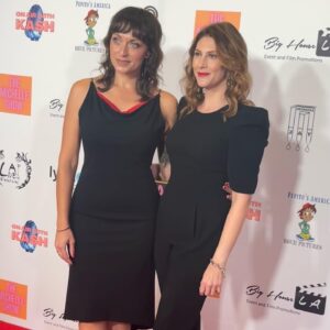 Clarke Wolfe Instagram - It felt so good to celebrate everyone’s hard work on TENANTS last night! Swipe to the last slide for some silliness… 😉 Thanks to everyone who came out to celebrate. Stay tuned for details on where to see it! #tenants #horror #horrormovies #anthology #filmfestival #redcarpet