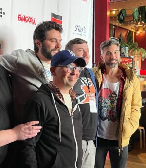 Clarke Wolfe Instagram - I had a ✨magical✨ time at Make Believe Seattle! What a great festival to connect with friends new and old, see the sights and watch some great movies. 🎥 

Two of my favorites were @skipstagraham’s THE LONELY MAN WITH THE GHOST MACHINE and Larry Fessenden’s werewolf drama BLACKOUT. I loved seeing A SHINING EXAMPLE on the big screen the same night as Marc Bernardin’s SPLINTER plus ASE co-writer @dylanguerra’s DIDN’T THINK I’D SEE YOU HERE screens Tuesday. 🥰 

And finally, we recorded one of my favorite episodes of Screen Drafts ever with an amazing live audience. Thank you, @billyraybrewton and the entire Make Believe team for putting on an incredible show!