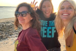 Claudia Karvan Instagram - Some things I learnt on the Heron island fellowship @groundswellgiving and @theclimatecouncil with @heron_island_research_station ,(trip was carbon offset with @greencollarau )
 Imperfect action is better than perfect inaction.  Action creates hope.
More Aussies die of extreme heat than all the other extreme weather disasters combined.
Countries that are least responsible for climate change are the most vulnerable to its effects.
Pollution from cars kills more people than car accidents.
0.5% is the percentage of charitable giving received by climate and environmental organizations.
The most important thing you can do about climate change is talk about it.  Book in a meeting with your local/state/federal representative to talk about your climate concerns. Face to face. I’m chasing up my federal member @tanyaplibersek today! Word on the street is that she’s got some relevant gig in this sphere of influence 😉. You are more powerful than you think when it comes to climate and politics.  Thank you to all the speakers @lillemadden @tishfish__ @rjhuntley @ove.hoegh.guldberg @frontrunnersathletes and Sam McLean and Dr Simon Bradshaw