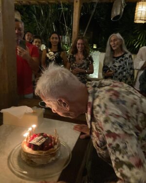 Claudia Karvan Instagram - Arthur Karvan turns 80. Hip hip hooray
