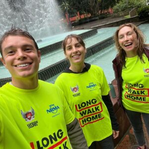 Claudia Karvan Instagram - Walked! Thank you for all the donations. Grateful to have a bed and dry clothes after those 28kms