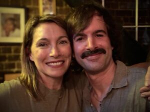 Claudia Karvan Instagram - Nick Coyle writes amazing Bump scripts but get down to the Old Fitz theatre asap to enjoy pure, unadulterated Coyle. Being inside his brain is a wild ride. Great night out- only runs for 2 weeks! @sugaryrum @stunningmermaid_69