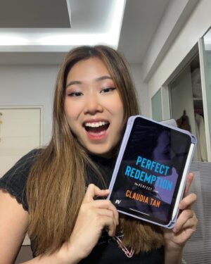 Claudia Tan Instagram - ITS BEEN A HOT MINUTE BUT I’m BEYOND excited to announce that Perfect Redemption, the last installment of the Perfect series is coming!! 😍😍 We’re wrapping up the series with our resident villain, Jax, and Blaire, who dare I say, has finally met his match in her. And when I tell you their story gets BAT-SHIT CRAZY (& steamy) I’m not joking 👀

It will be available as both an e-book and print-on-demand!

It will be releasing 16 April 🥺 link in the bio to pre-order the book ❤️ if you’re a reviewer, you can review it right now on NetGalley!