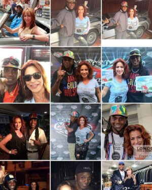 Claudia Wells Instagram - Love it when google photos knows my great friends!! 
2024…here we come! 🎊✌️
*
*
*
*
*
#goldie #mayorgoldiewilson #bttf #besties #bttf #backtothefuture #claudiawells #jenniferparker #armaniwells #events #appearance #friendship #family #google