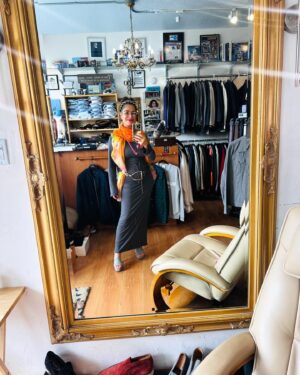 Claudia Wells Instagram - Awaiting my 1st appointment & oh so excited about all the amazing, new Men’s merchandise I’ve brought in!! 😁 Open By Appointment Only via  ArmaniWells.com ❤️❤️❤️
*
*
#men #mensfashion #menswear #menstyle #highfashion #highend #resale #brandnew #claudiawells #bttf #jenniferparker #backtothefuture #boutique #mensboutique #studiocity