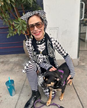 Claudia Wells Instagram - Charlotte in Beverly Hills!!