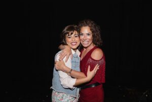 Claudia Wells Instagram - 2 Jennifers and a Marty walk into The Winter Garden…. 

SUCH an honor getting to meet the one & only @theclaudiawells (The OG Jen who paved the way for all the other Jennifers) at @bttfbway this week! 💖 
What a dream!! 😍

📸: @andyhenderson