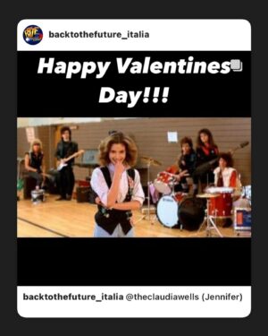 Claudia Wells Instagram - Hope everyone had a day filled with love & blessings!! Happy valentines Day! ❤️❤️❤️❤️