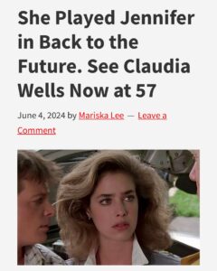 Actress Claudia Wells HD Instagram Photos and Wallpapers June 2024