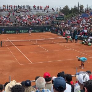 Claudio Palma Instagram - ¡Qué partidazo se mandó @nicojarry !!! Poder Asistir a Copa Davis junto a mi hijo, @pipepalma.s fue asombroso. A seguir sumando lindas experiencias. ¡Saludos a tod@s!