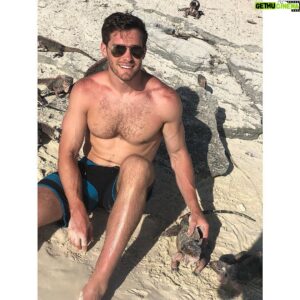 Clay Honeycutt Instagram - •
•”We are NOT going to swim with the sharks”
•“We can go BUT you are NOT getting in the water”
•“You can get in the water, BUT I AM NOT getting in”
•*Swims with sharks*