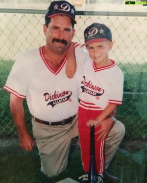 Clay Honeycutt Instagram - You've set the highest standard in every way possible on how to be a man of faith, a husband, and dad. But most importantly you've set the mustache standard.. 🐐 happy father day pops.  #iwontletyoudown #mightneedsomerogaine