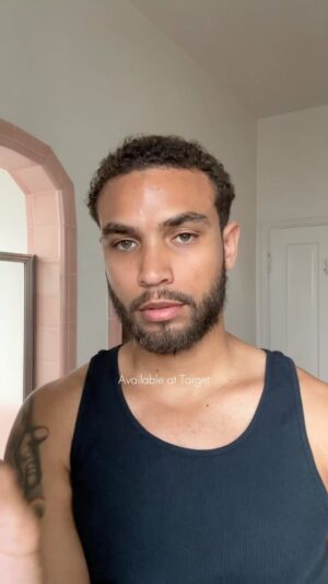 Clinton Moxam Instagram - The fellas like a straightforward approach @Bevel has the answers @target #BevelFam #sponsored #menskincare #mensgrooming