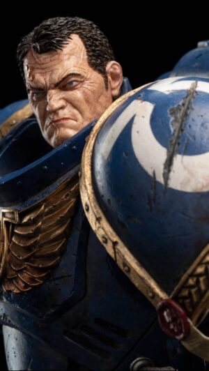Clive Standen Instagram - The honor and opportunity of bringing Lieutenant #Titus to life in the #warhammer40k universe has not been lost on me…It's been a blast playing him, and now Weta Workshop just sent me a limited edition Titus Equipped with swappable Astartes Chainsword and Thunder Hammer! I’m a mother trucking space marine! From the battle-worn Power Armour to the flesh-torn corpse of the  Hormagaunt, every detail has been expertly sculpted and hand-painted by Wētā. Get your 24kg behemoth Ultramarine ahead of the #SpaceMarine2 game launch on September 9th!

For the Emperor!