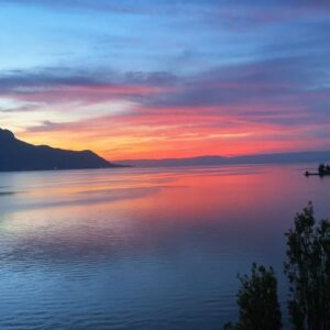 Clive Standen Instagram - I was lucky enough to work my way all around  lake Geneva while filming over the last two months ..A truly special  place..these are a few moments of magic  I captured from different  points  around the lake.