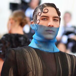 Cody Fern Instagram - @maisonmargiela by the one and only @jgalliano 

Fashion Direction @nicolaformichetti 
Hair @koji_ichikawa 
Grooming @jamie_grooming