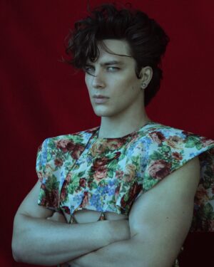 Cody Fern Instagram - @_manabouttownuk / outtake. 

Photography: @daniellamidenge 
Fashion Direction: @nicolaformichetti 
Fashion Asst: @hunterclem_ 
Hair: @petergrayhair 
Editorial Director: @huwgwyther

Jewelry: @alancrocetti