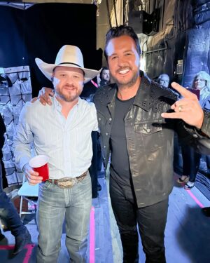 Cody Johnson Instagram - Just two country boys on #idol