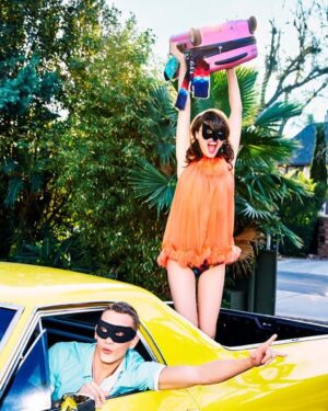 Cody Saintgnue Instagram - Came across this really fun campaign I never shared with you all. A fun experience with these icons @stellamaxwell and @evadolezalovaofficial for @happysocks. And working with the genius, and legendary @ellenvonunwerth was so epic.. what an honor.
Enjoy the socks.. I mean shots x