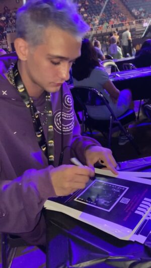 Cody Saintgnue Instagram - If you want a autographed poster of my debut single Novocaine Joyride Cover Art, Drop a 🖤 I’ll be picking 10 fans to send them anywhere in the world🖤
(Tag 3 people on Instagram, and all 4 of you have to pre save the song on @spotify to qualify. You must also, post the photo of the pre save on Instagram and tag me so I see it to qualify!)