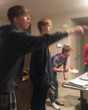 Cody Veith Instagram - happy birthday eric!! you’re legally old enough to get your license… good grief vegas is cooked… live up your day, you bring so much happiness & smiles to everyone around you :) i love you with all of my heart and am so thankful you’re my brother 🤍 I LOVE YOU ERIC #16 🎊