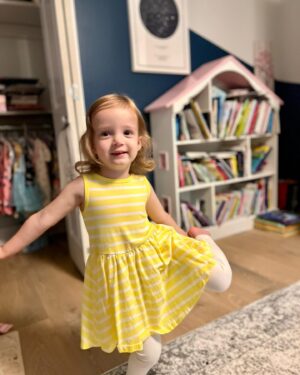 Colin Donnell Instagram - I can not believe she’s 3. Cecily Philips Donnell is a headstrong, ambitious, creative, smart, funny and kind little girl. She was a warrior from day one of life, had open heart surgery at just 10 weeks old, and grew into this incredible human being. She’s my best buddy, and I am so, so happy that she’s ours. Happy Birthday to you, our baby who isn’t a baby anymore ♥️