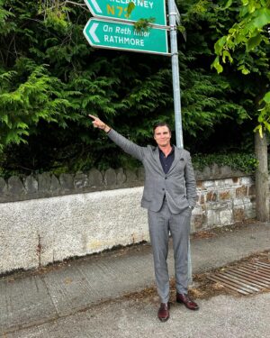 Colin Egglesfield Instagram - Found where my grandfather is from here in Ireland! 
🇮🇪✨💫
#rathmore #countykerry #ireland #whodoyouthinkyouare #kerrytourism #tourismireland #failteireland #dnajourney #ancestry #irishroots