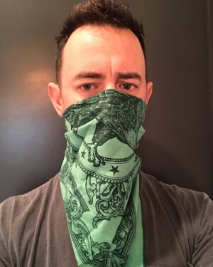 Colin Hanks Instagram - To say I’m obsessed with the color and pattern of our new kerchief collaboration with @kingswildproject would be a massive understatement. Available at @hankskerchiefs. But not for long. #hankskerchiefs #readymadeinca  #beready #kingswildproject