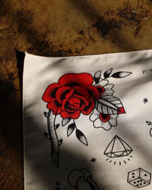 Colin Hanks Instagram - Because a 30  year old Bart Simpson “MOTH” reference would have been a bit much, check out the new, tattoo inspired “Mom” kerchief. Available now! Over at @hankskerchiefs. Link in Bio. #hankskerchiefs #beready #hanks #readymade #mothersday