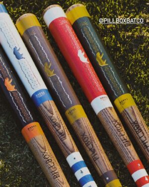 Colin Hanks Instagram - Happy Opening Day 2021!! Baseball is finally here!!! Been looking forward to this opening day ever since we started planning this final run of El Bear @hankskerchiefs, inspired by the California major League teams, and these sick bats in collaboration with @pillboxbatco. We got an opening day sale going on right now! Link in bio! Grab them before they....are....outta here!!!!! Be Ready. Play Ball!!! #hankskerchiefs  #beready #openingday #pillboxbatco #baseball #readymade