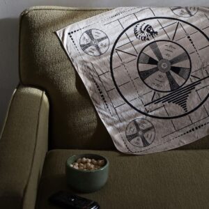 Colin Hanks Instagram - Some cool stuff coming out over @hankskerchiefs these next few days. First up, one that I've been waiting for a while and I'm so glad it's finally available, announcing the “Alex” Kerchief! OG Roswell fans will understand the name for this one.  Inspired by the 1939 RCA test pattern which was introduced for the calibration of the RCA TK-1 monoscope. Widely used by television stations worldwide during the black and white television broadcasting era. “Please Stand By” Available now - Hankskerchiefs.com #hanks #hankskerchiefs #readymade #pleasestandby #notabandana